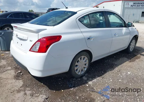 2019 Nissan Versa 1.6 Sv из США, поврежденный, VIN 3N1CN7APXKL877056